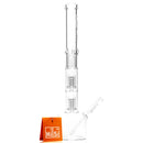 HiSi Glass - 20" Beaker - Triple Mushroom Perc - The Cave