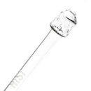 HiSi Glass - 13" Straight Tube - 44x5mm - The Cave