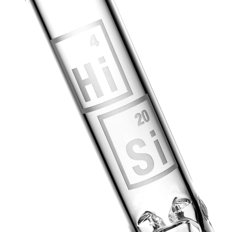 HiSi Glass - 19" Beaker - Triple Bell Perc 2.0 - The Cave