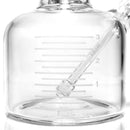 HiSi Glass - 20" Beaker - Triple Mushroom Perc - The Cave