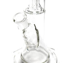 HiSi Glass - 18" Straight Tube - Double Bell Perc 2.0 - The Cave