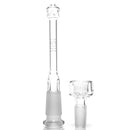 HiSi Glass - 18" Straight Tube - Jr. Triple U Perc - The Cave