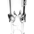 HiSi Glass - 20" Beaker - Triple Mushroom Perc - The Cave