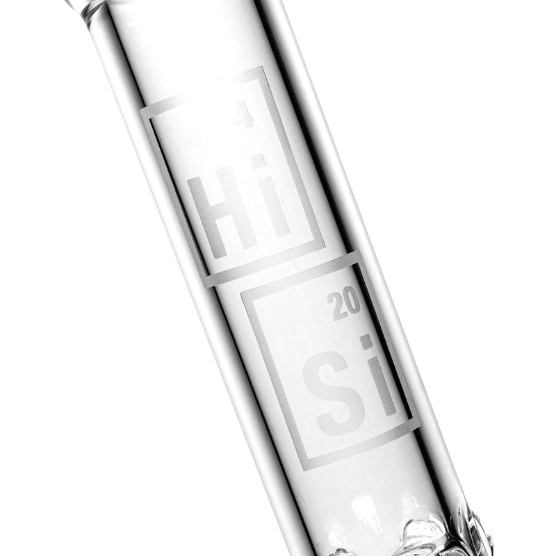 HiSi Glass - 20" Beaker - Triple Mushroom Perc - The Cave