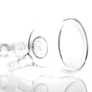 HiSi Glass - 20" Beaker - Triple Mushroom Perc - The Cave