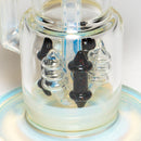 Ill Glass - Custom Flux Cycler w/ Stabilization Pylons - UV Neo Light & Crushed Opal - The Cave