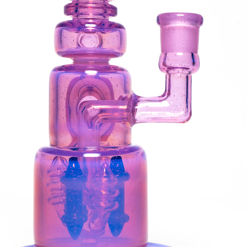 Ill Glass - Custom Flux Cycler w/ Stabilization Pylons - Neo Opal & Crushed Opal - The Cave