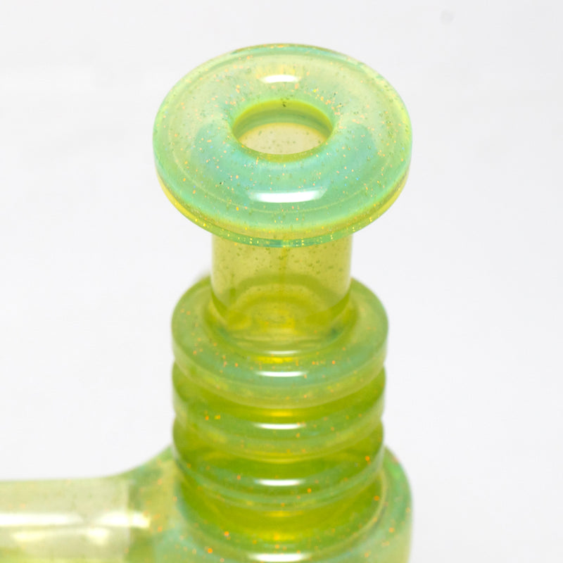 Ill Glass - Custom Flux Cycler w/ Stabilization Pylons - Opal Lime & Crushed Opal - The Cave