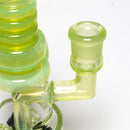 Ill Glass - Custom Flux Cycler w/ Stabilization Pylons - Opal Lime & Crushed Opal - The Cave