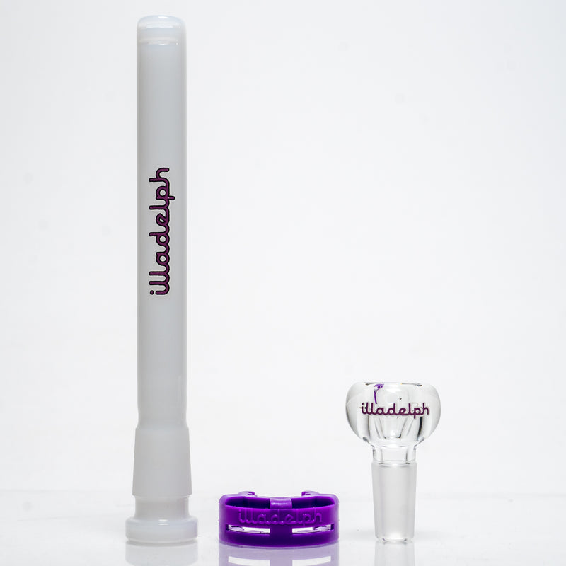 Illadelph - Medium Straight - Purple & White 5mm - The Cave