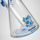 Illadelph - Mini Beaker - Blue & White 5mm - The Cave