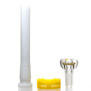 Illadelph - Mini Beaker - Yellow & White 5mm - The Cave