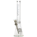 Illadelph - Medium Signature Beaker - White & Black 5mm - The Cave