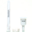 Illadelph - Medium Signature Beaker - White & Black 5mm - The Cave