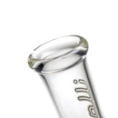 Illadelph - Medium Straight - White on White w/ Milky Green Downstem 5mm - The Cave