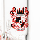 Illadelph - Medium Beaker - Black & Red Label 5mm - The Cave