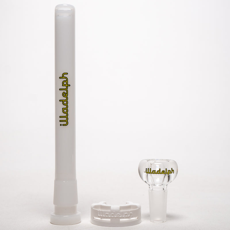 Illadelph - Tall Beaker - Lime & White Label 7mm - The Cave