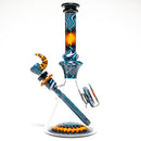 Jake C - Beaker - Double Layer Fire on Water - Grape Accents - The Cave