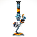 Jake C - Beaker - Double Layer Fire on Water - Grape Accents - The Cave