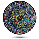 Moodmats x JH Glass - 8" Dot Mandala - The Cave
