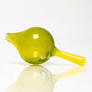 K2 Glass - Bubble Cap - Large - Lime Drop w/ Lemon Drop - The Cave