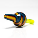 K2 Glass - Bubble Cap - Medium - Fire & Water Wag w/ Slyme - The Cave