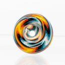 K2 Glass - Worked Slide - 14mm - Fire & Ice Wag