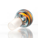 K2 Glass - Worked Slide - 14mm - Fire & Ice Wag