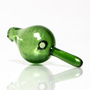 K2 Glass - Spinner Bubble Cap - Large - Green Stardust