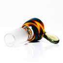 K2 Glass - Worked Snap Slide - 14mm - Fire & Water Wag w/ CFL Potion Handle