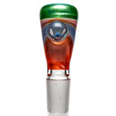 Keys Glass - Push Slide - 18mm - Stitch - Serendipity & Purple Satin - The Cave