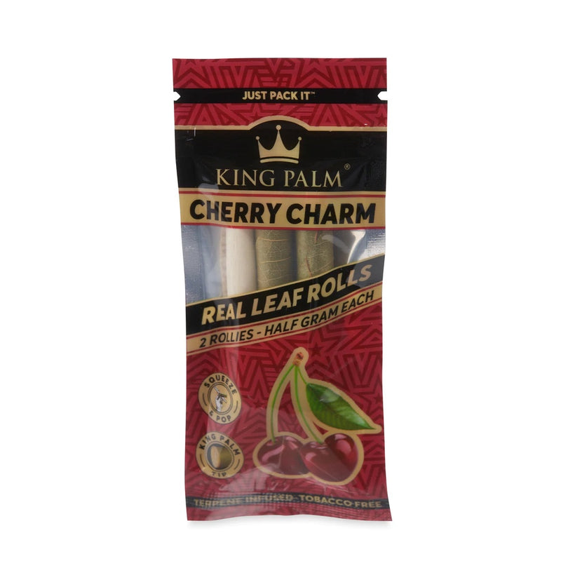 King Palm - Rollie Size Rolls - 2 Pack - Cherry Charm - The Cave