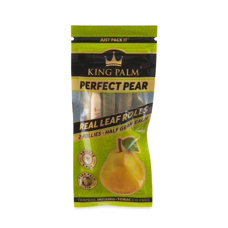King Palm - Rollie Size Rolls - 2 Pack - Perfect Pear - The Cave