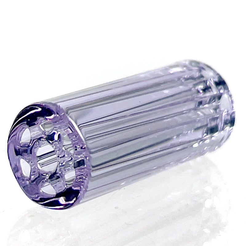 Kovacs Glass - Glass Tip - Transparent Purple - 8mm - The Cave