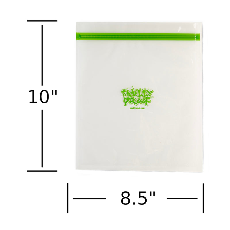 Smelly Proof - Large Bag - Clear - 100 Pack - The Cave
