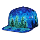 Grassroots - Laser Camp Navy Snapback Hat - Small/Medium - The Cave