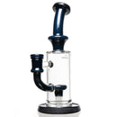 Leisure - Mini 6 Arm Bubbler - 14mm - Unobtainium & Steel Wool - The Cave