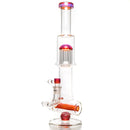 Leisure - Inline/13 Arm Tree Perc Tube - Yellow Orange Elvis - The Cave