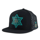 Grassroots - Los Canna Geo Black Snapback Hat - Large/XL - The Cave