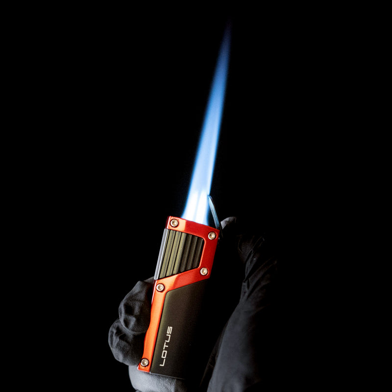 Lotus Torch - Czar L140030 - Quad Flame Torch Lighter - Copper - The Cave