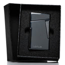 Lotus Torch - Apollo L4850 - Dual Flame Torch Lighter & Punch - Gray & Chrome - The Cave