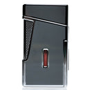 Lotus Torch - Apollo L4850 - Dual Flame Torch Lighter & Punch - Gray & Chrome - The Cave