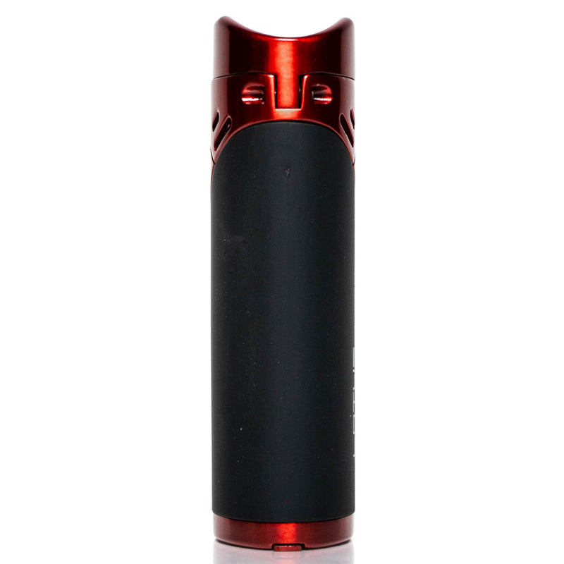 Lotus Torch - Monarch L7220 - Quad Flame Torch Lighter w/ Cigar Rest & Punch - Red - The Cave