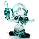 LuDa - "F U Pay Me" Munny - Aquamarine - The Cave