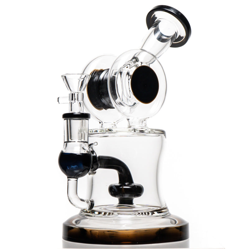 Shooters - Dual Disk Bubbler - Black Accents - The Cave