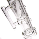 Moltn Glass - Sixty Five - Double Can Perc - Pink Sig. - The Cave