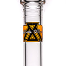 Moltn Glass - Sixty Five - Double GÿZR Perc - Orange Sig. - The Cave