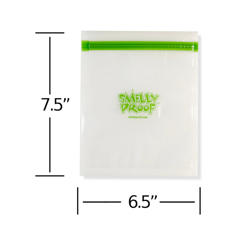 Smelly Proof - Medium Bag - Clear - 100 Pack - The Cave