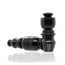Metal Pipe - Mini - Single Chamber - Black - The Cave