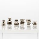 Metal Pipe - Mini - Single Chamber - Nickel - The Cave